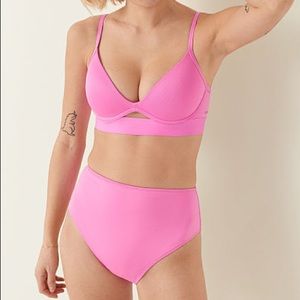 Victoria Secret SWIM PUSH-UP SCOOP TOP XL